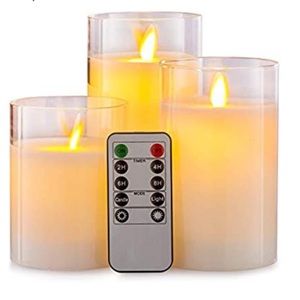 Flameless Candles Battery Operated w/remote